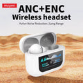 Mzymi YX30 Wireless Earbuds ANC+ENC Bluetooth5.3 Touch Screen Earphones Noise Reduction OEM Sports Headset with Mic for XIAOMI