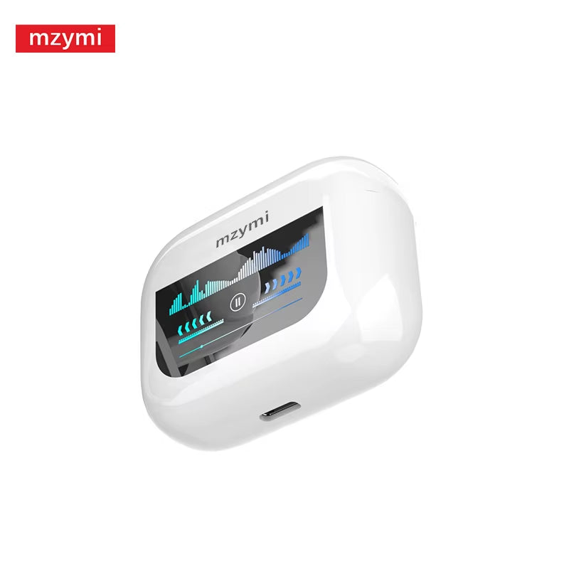 Mzymi YX30 Wireless Earbuds ANC+ENC Bluetooth5.3 Touch Screen Earphones Noise Reduction OEM Sports Headset with Mic for XIAOMI